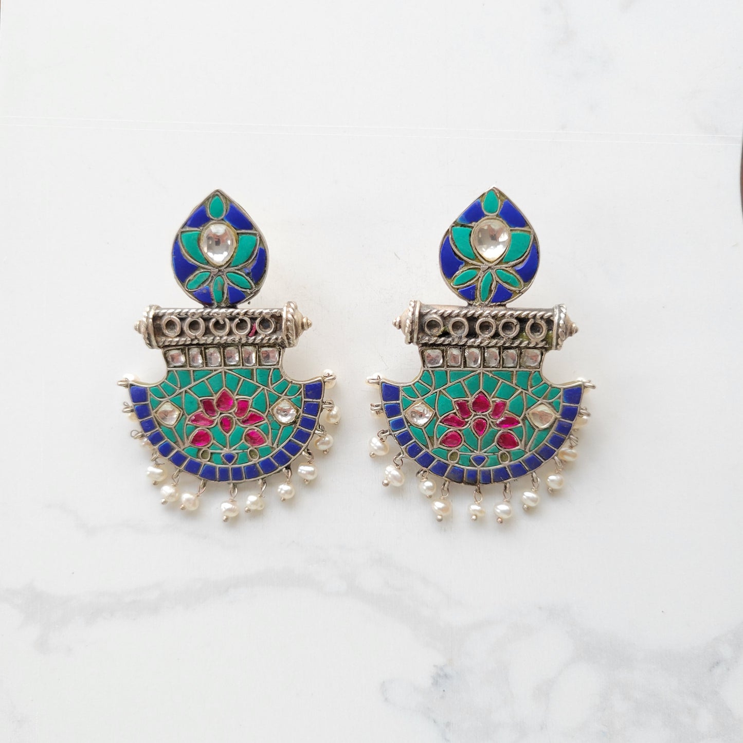 Sheesh Mehal Earrings