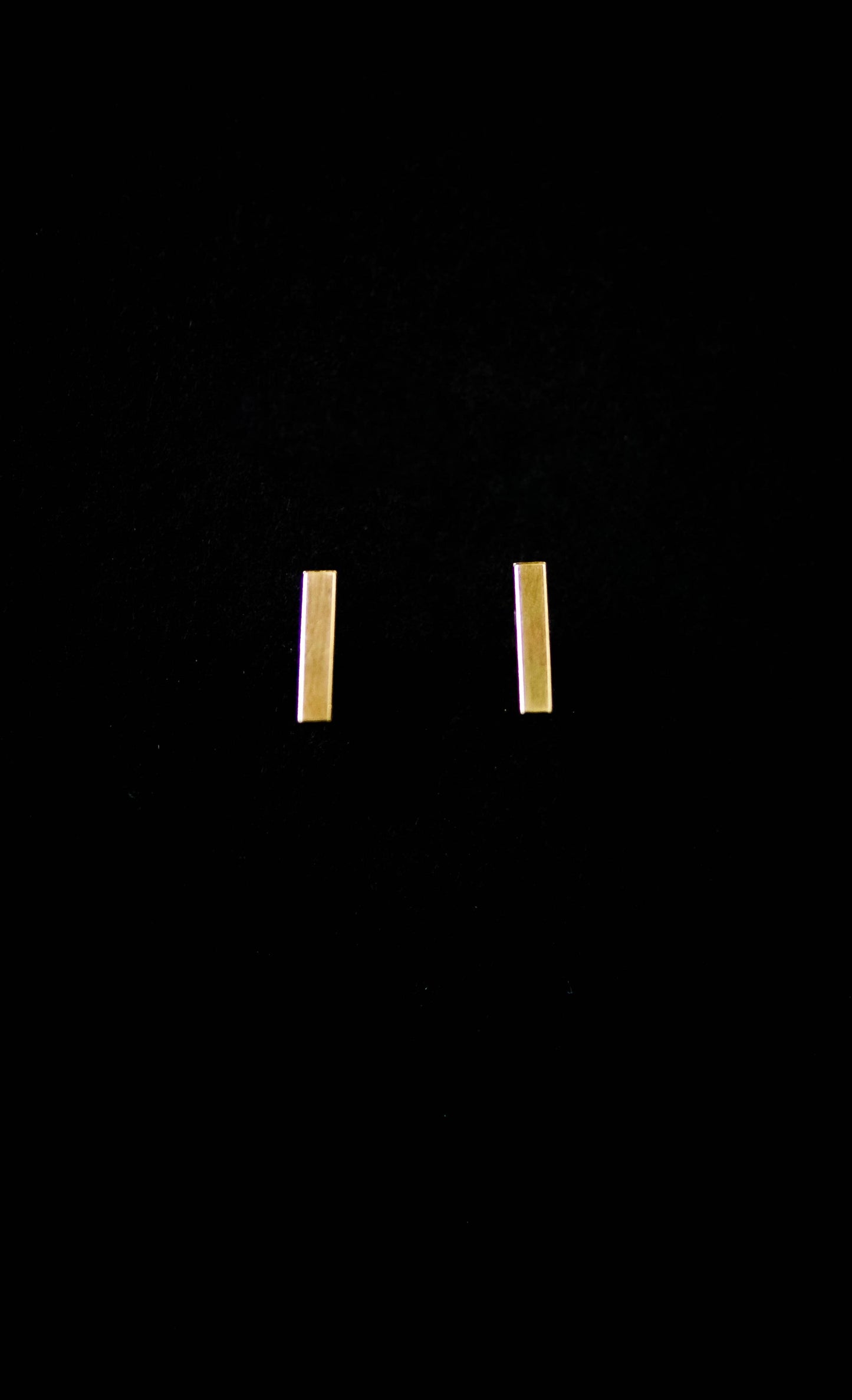 Mirror Stud Earrings, Gold, Rose or Silver