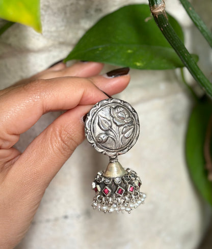 Flower Jhumkas