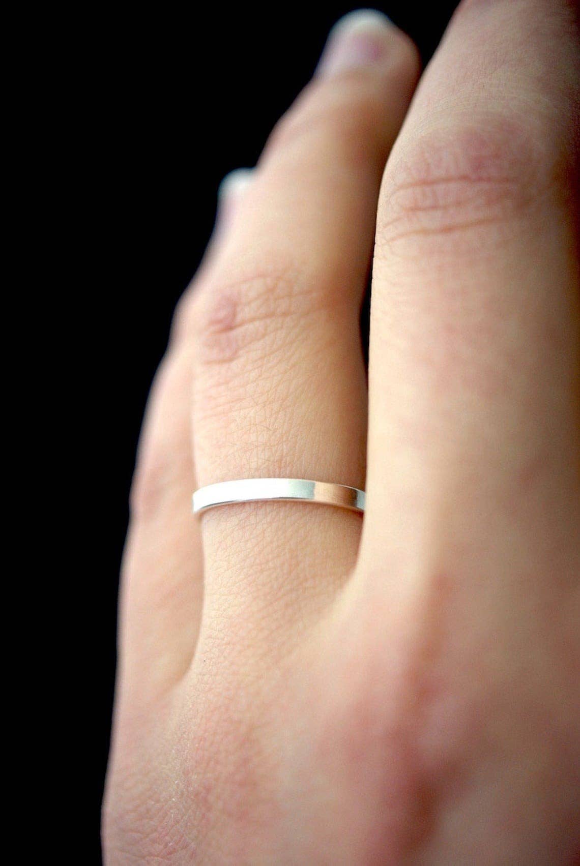 Extra Thick Ring, Sterling Silver