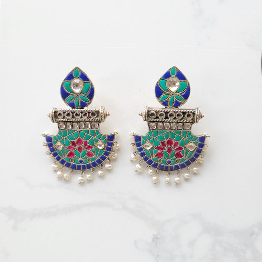 Sheesh Mehal Earrings