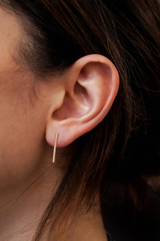 Bar Studs, 14K Gold Fill