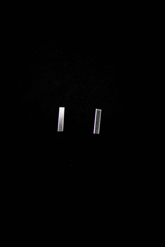 Mirror Stud Earrings, Gold, Rose or Silver